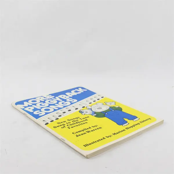 More Piggyback Songs Jean Warren Songs to the Tune of Favorites 1984 Paperback