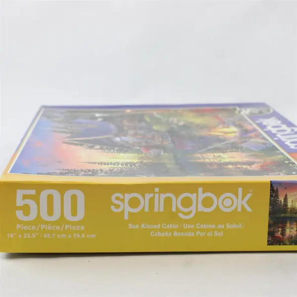 Springbok Sun Kissed Cabin 500 Pc Puzzle 2019 33-01595