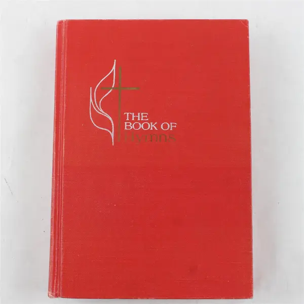Vintage 1966 Hardcover Hymnal The Book of Hymns Methodist Church