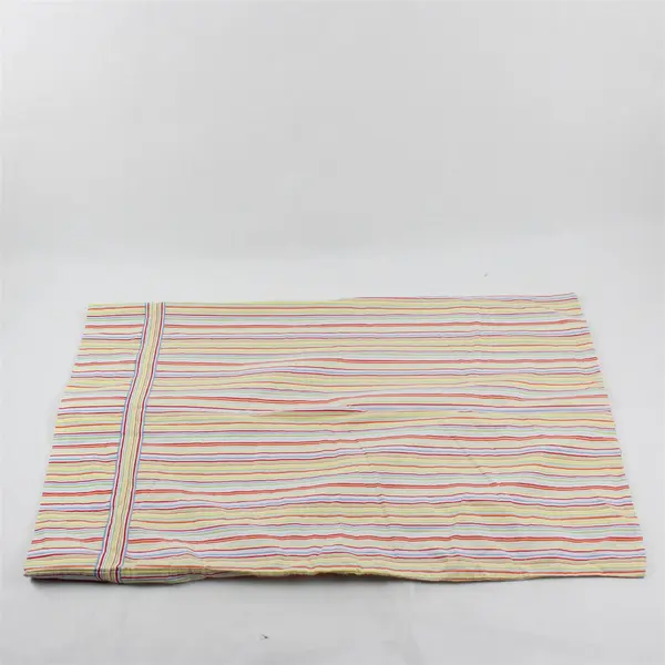 Mainstays Multicolor Striped Standard Pillowcase Cotton/Polyester 20" x 30"
