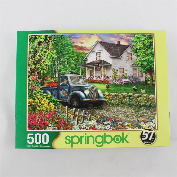 Simpler Times Dona Gelsinger 500-Pc Jigsaw Puzzle Springbok 2020 #33-01613