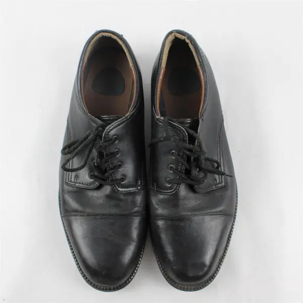 Dockers Gordon Black Leather Cap Toe Derby Dress Casual Shoes 14M