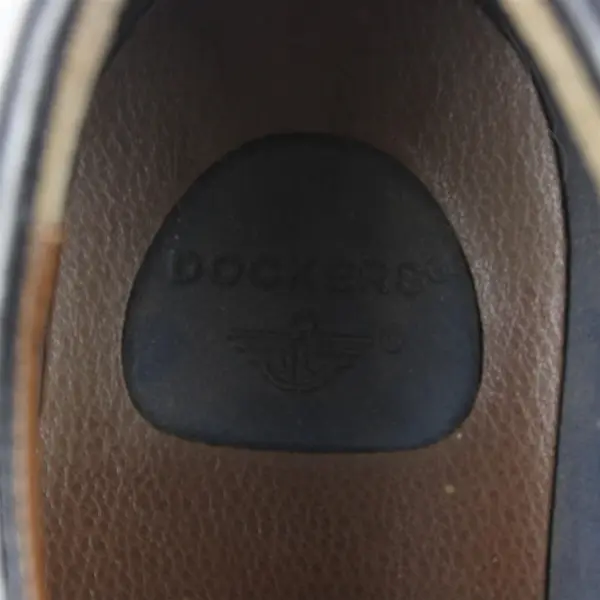 Dockers Gordon Black Leather Cap Toe Derby Dress Casual Shoes 14M