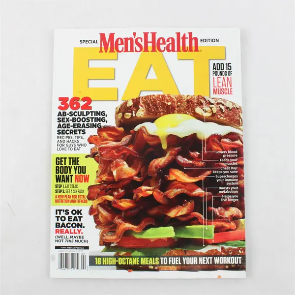 Men's Health Magazine Special Edition Titled "Eat" Jan/Feb 2016 Good