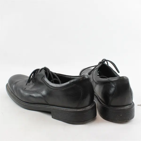 Rockport Black Leather Derby Blucher Lace Up Dress Shoes Men 12M APM20311