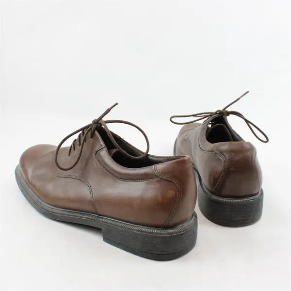 Rockport Brown Leather Derby Blucher Lace Up Dress Shoes Mens 12M