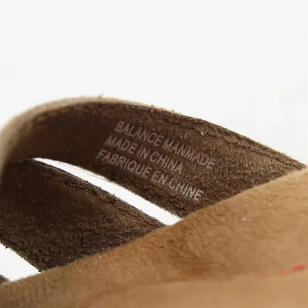 Rockport Beige/Brown Strappy Cobb Hill Irene-CH Flat Sandals Womens Size 10M