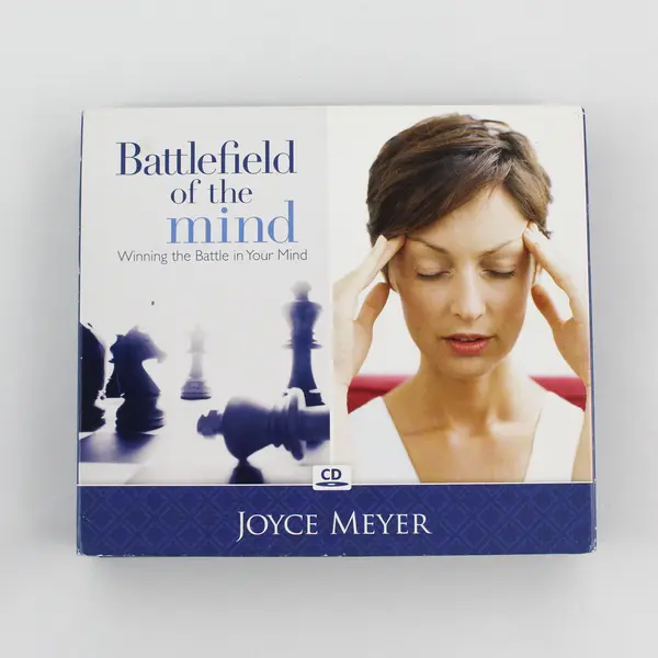 Joyce Meyer "Battlefield Of The Mind" Audiobook 4 CDs Set, #005489