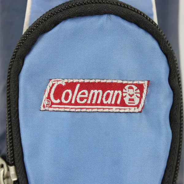 Coleman Insulated Canteen w/ Shoulder Strap Blue & Black Camping Hiking