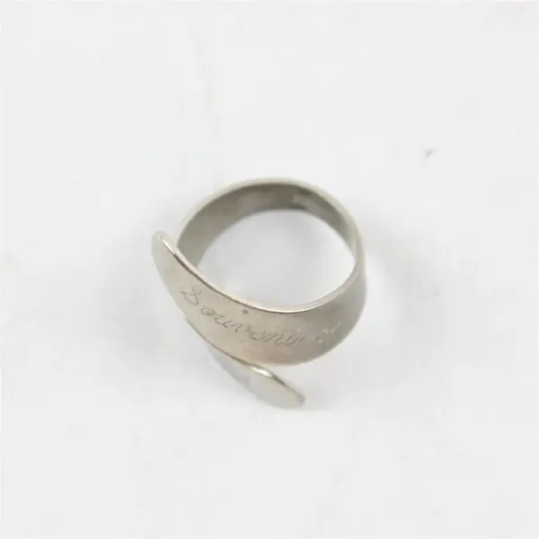 Yellowstone National Park Silver Plated Souvenir Ring Size 7