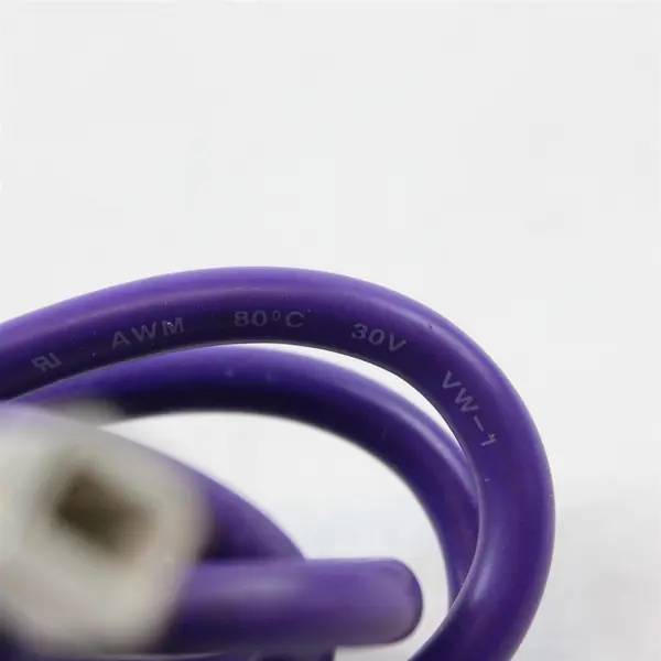 6ft Purple USB Printer Cable - Used Untested, Standard USB