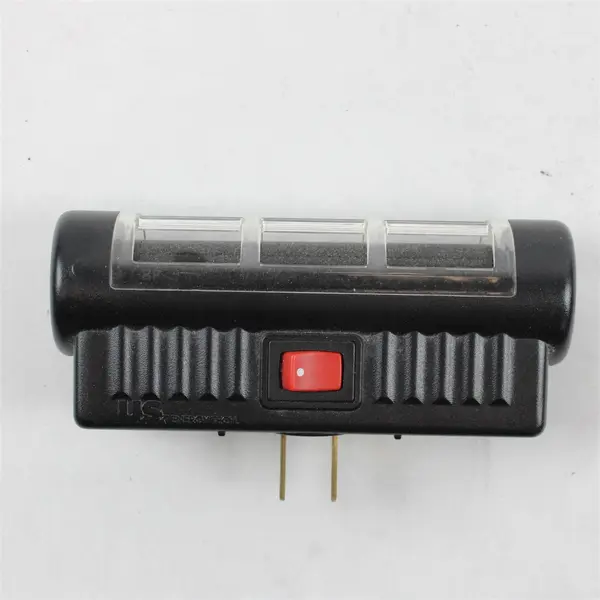2-Prong Outlet Switch w/ Power Indicator Light Tested - Used