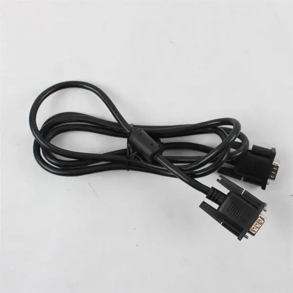 Black VGA Cable 5ft Male-to-Male Monitor Video Cable - Used