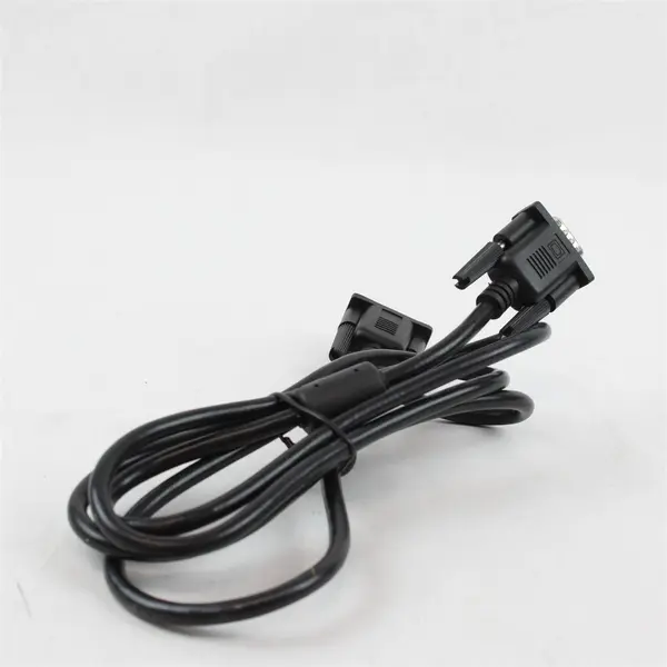 Black VGA Cable 5ft Male-to-Male Monitor Video Cable - Used