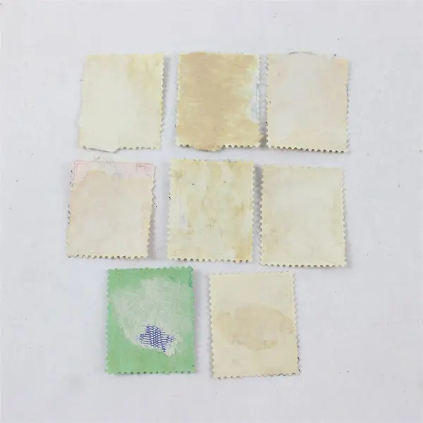 Lot Of 8 Straits Settlements King George VI Stamps Used Malaya