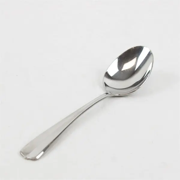 Lot of 2 Oneida Gala-Impulse Stainless Steel Oval Soup Spoons