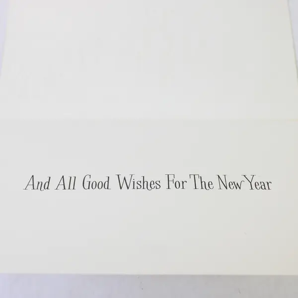 Lot of 3 Vintage "Seasons Greetings" Yuletide Holiday Greeting Cards