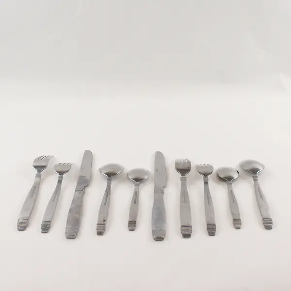 Cuisinart Flatware CUI17 Pattern Set of 2 5-Piece Place Settings SS Rare HTF Pat