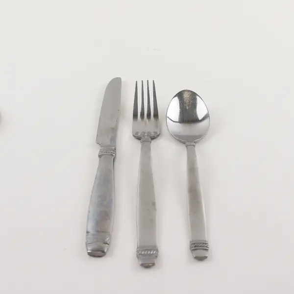 Cuisinart Flatware CUI17 Pattern Set of 2 5-Piece Place Settings SS Rare HTF Pat