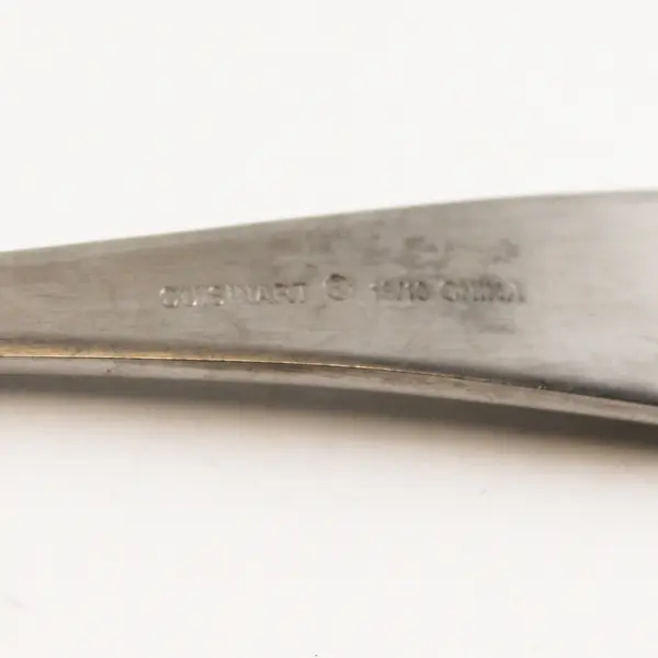 Cuisinart Flatware CUI26 Pattern 18/10 SS Soup Spoon 7.75" Long Rare HTF Pattern