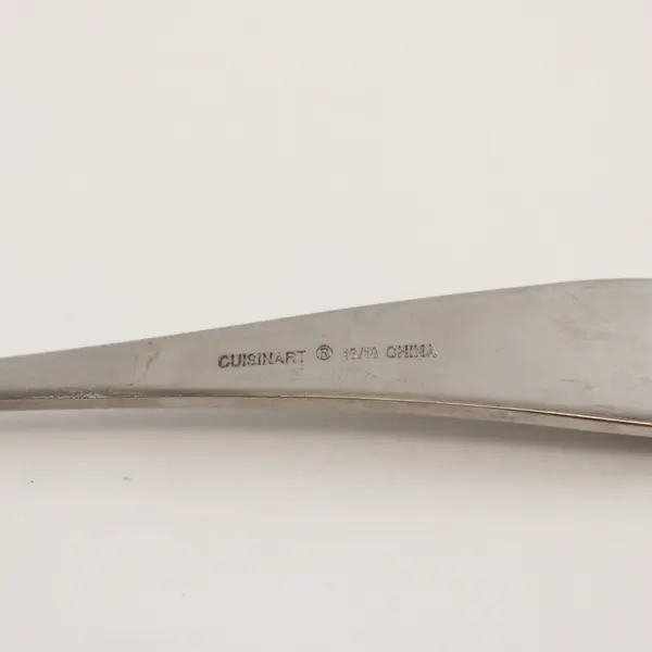 Lot of 2 Cuisinart Flatware CUI26 Pattern 18/10 SS Serving Pieces Rare HTF Pat