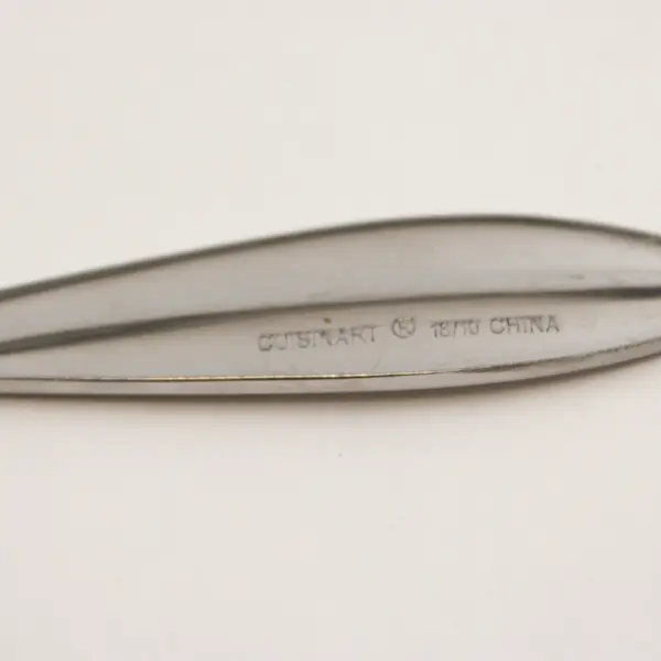 Cuisinart Flatware CUI16 Pattern 18/10 SS Serving Spoon 8.25" Long Rare HTF Item