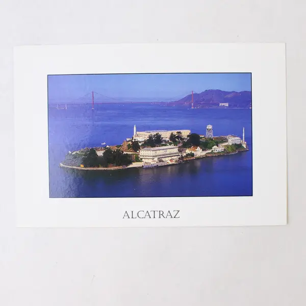 Lot Of 2 Vintage Alcatraz Island Prison San Francisco California Postcards