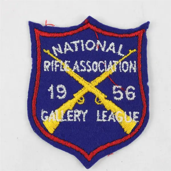 Vintage 1956 NRA National Rifle Association Gallery League Patch