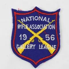 Vintage 1956 NRA National Rifle Association Gallery League Patch