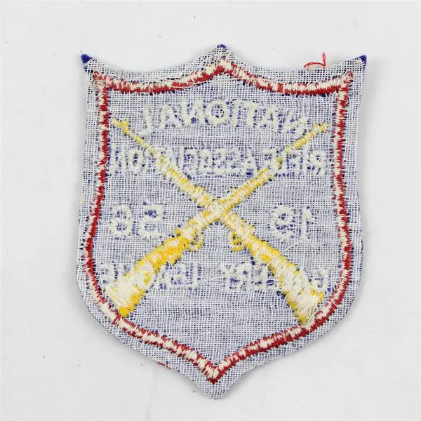 Vintage 1956 NRA National Rifle Association Gallery League Patch