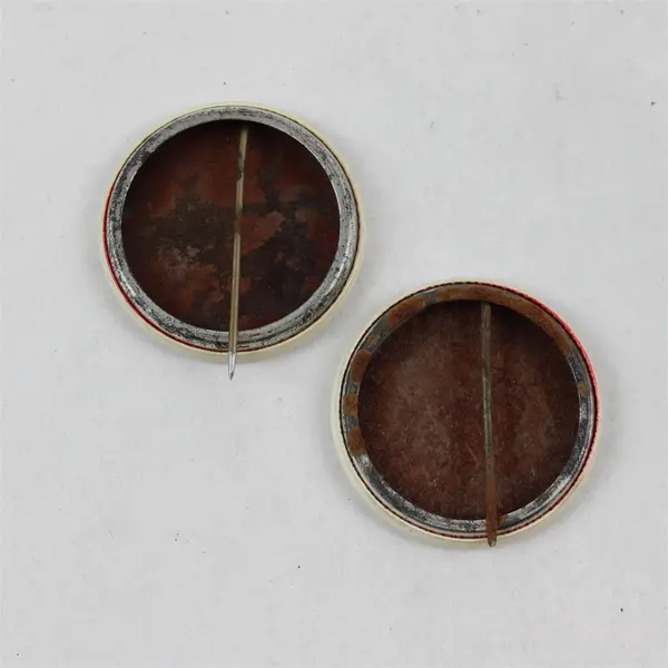 Lot Of 2 Vintage I'm One Little League Booster Baseball Pinback Pin