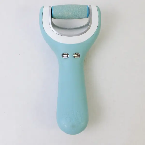 Amope Pedi Perfect Storage Case and Roller Blue White Travel Pouch