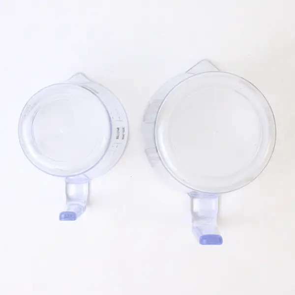 Lot of 2 Good Cook Clear Plastic Measuring Cups 1 Cup & 2 Cup
