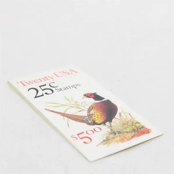 US Scott BK158 Booklet 20 Pheasant Stamps Sealed 1988