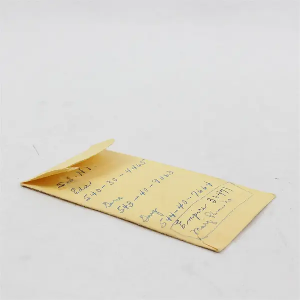 Vintage Gill Bros Seed Co Portland Oregon Postage Refund Envelope