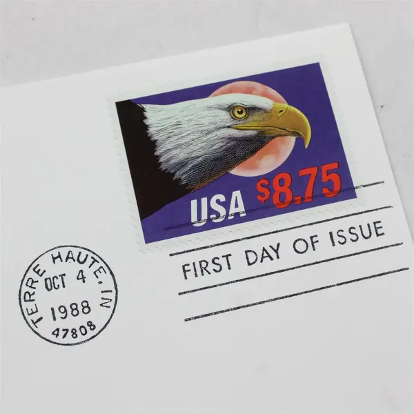 Lot Of 2 USPS Jeep Express Mail 1988 Fleetwood FDC Eagle & Moon $8.75 Stamp