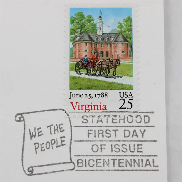 Lot Of 5 US Constitution Bicentennial 1988 Fleetwood FDC NY MA MD NH VA Issues