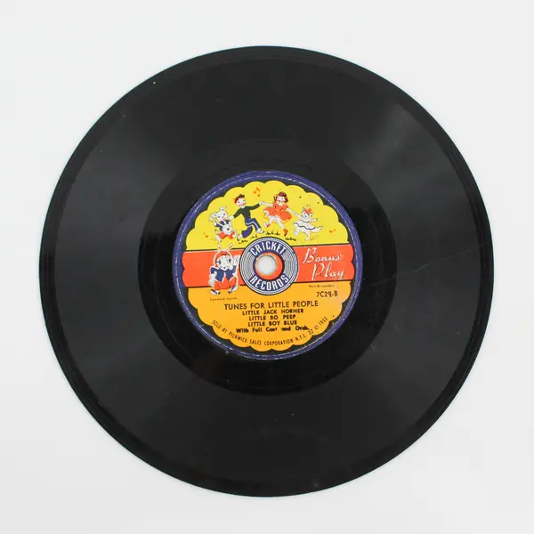 Cricket Records Bonus Play Tunes For Little People 7" Vinyl Record