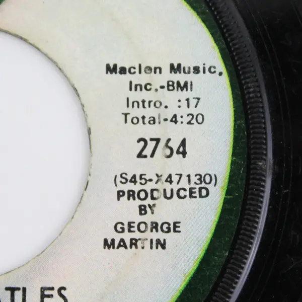  The Beatles You Know My Name/ Let It Be 7" Vinyl Record