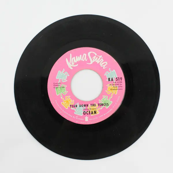 Ocean: Put Your Hand In The Hand/Tear Down The Fences 7" Vinyl Record