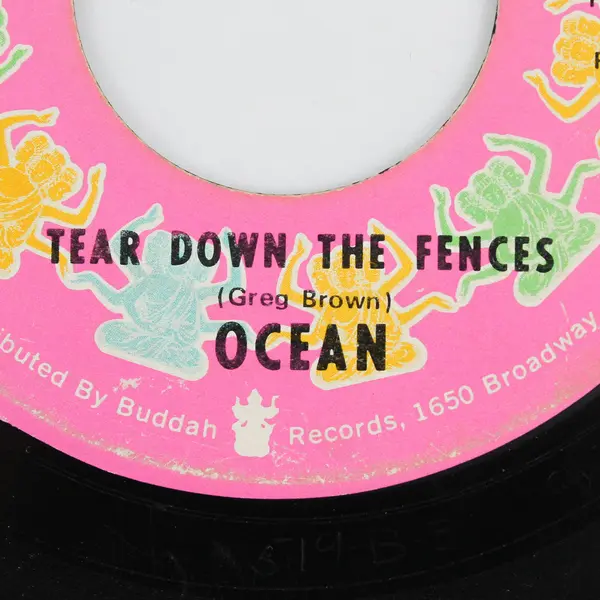 Ocean: Put Your Hand In The Hand/Tear Down The Fences 7" Vinyl Record