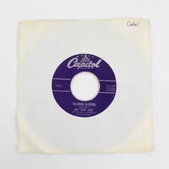  Nat King Cole I’m Never Satisfied / Because You’re Mine 7" Vinyl Record