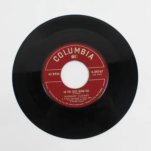 Rosemary Clooney  Botch-A-Me / On The First Warm Day 7" Vinyl Record
