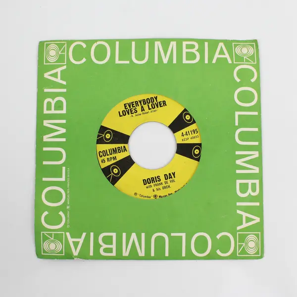 Doris Day Everybody Loves A Lover/Instant Love 7" Vinyl Record