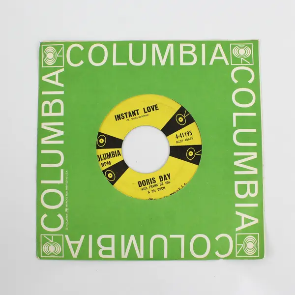 Doris Day Everybody Loves A Lover/Instant Love 7" Vinyl Record