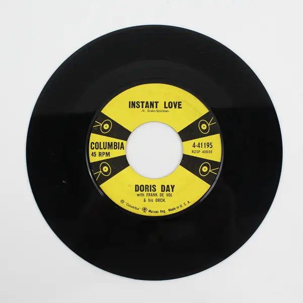 Doris Day Everybody Loves A Lover/Instant Love 7" Vinyl Record