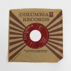 Tony Bennett - Rags To Riches / Here Comes That Heartache 7" Vinyl Record