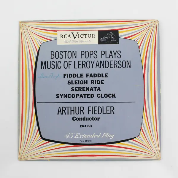 Boston Pops Plays Music of Leroy Anderson 7" Vinyl Record