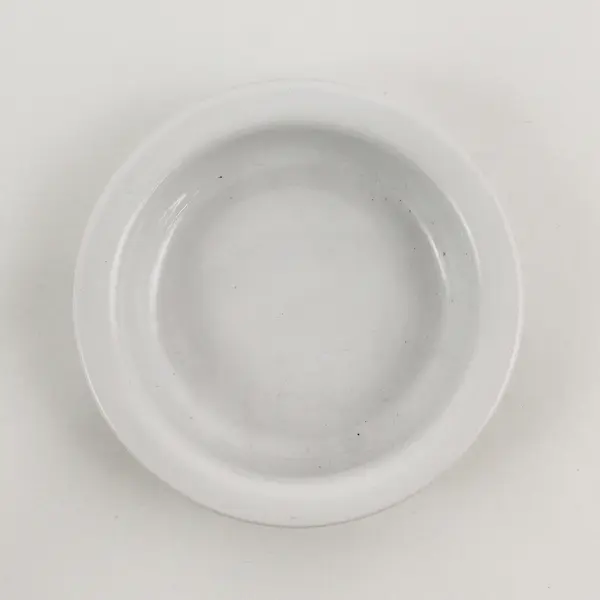 Pampered Chef White Small Round Universal Porcelain Dish Cooking/Kitchen 4"