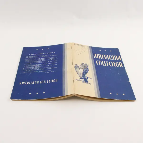 Vintage Americana Collection Vocal Edition Mixed Voices 1942 Paperback